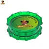 Honeypuff Premium Octagon Plastik Tabakkraut 70mm 2 Schicht Gewürzmühle Haizähne Herbal Crusher Miller8437744