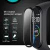 20D Curved Edge Protective for xiaomi mi band 4 glass Scratch-resistant miband 4/5 film Full cover HD mi band 4 screen protector (RETAIL)