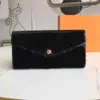 Nuove donne del progettista Portafogli lunghi in pelle verniciata borsa zero moda femminile stile europeo lady casual pochette scatola originale 19x10cm278K