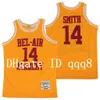 Top Quality Movie Hardball #1 Jarius G-Baby E White Dewayne Warren Ed Kekambas Film Basketball Jerseys