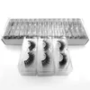 Whole 50 pairs 6D Mink Lashes Natural False Eyelashes Long Set faux cils Bulk Makeup whole lashes6696758