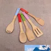 Spatule Couleur Bambou Antiadhésif Ustensiles de Cuisine Salade Cuillère à Soupe Bambou Naturel Simplicité Moderne Pelle Usine Vente Directe 2 3zz p1