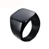 Heißer Verkauf Klassische Männer Finger Ring Cool Black Withe Mode Schmuck Schwarz Ring Mann