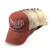 chapéu Trump malha bonés Republicano Baseball Cap Visor de 2020 o presidente Campanha Manter Faça partido América Grande malha bordado chapéus KKA7969