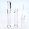 10PCS 4.8ML إفراغ أحمر الشفاه أنابيب دائرة شفاف ملمع الشفاه أنابيب 4 sytles العصا ملمع الشفاه زجاجات أنابيب واضحة C123