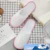 Travel Hotel SPA Anti-slip Disposable Slippers Home Guest Shoes Multi-colors Breathable Soft Disposable Slippers Outdoor Gadget ZZA1114-6