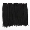 18 inch Dreadlocks Gehaakte Vlechten Gehaakte Hair Extensions Faux Locs Recht Synthetisch Vlechthaar Zachte Stijlen mode 2020 heel2246129