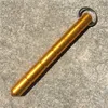 Zelfverdediging Keychain Rings Metal Keyrings Outdoor Tactical Tools Fashion Women Mens Portable Pencil Design Car Key Chains accessoires voor cadeau
