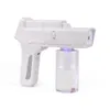 2020 Portable Rechargeable blue ray anion nano spray gun sanitizer for disinfectant sprayer sterilization equipment home use DHL F3767848