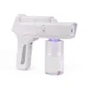 2020 portátil Recarregável Blue Ray Nano Spray Spray Gun Sinitizador para desinfetantes Equipamento de esterilização do pulverizador Home Uso DHL F5372108