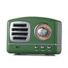 Mini haut-parleurs Bluetooth Radio rétro portable Vintage nostalgique basse lourde 3D Stéréo Surround HiFi Effets sonores TF USB FM AUX