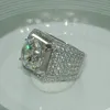패션 링 새로운 Domineering Men039S 다이아몬드 반지 전체 다이아몬드 마이크로 인라인 링 3212083