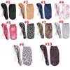 Długie włosy Sleep Hat Floral Wrap Night Cap Pielęgnacja Włosów Czapka Elastyczny Szeroki Zespół Kobiety Satynowe Hat Hair Care Headcover HHA1471