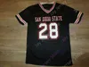 coe1 Custom San Diego State Aztecs Football Jersey NCAA College Chance Bell Chase Jasmin Keshawn Banks Rashaad Penny 28 Marshall Faulk Ryan Agnew