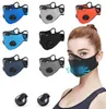 7style Cycling Face Mask Mesh Mask With Breathing Valve Sport Riding Masks PM2.5 Anti-dust Pollution Mask Activated Carbon Filter GGA3574-6