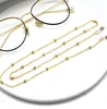 Sommer-Unisex-Clip-Perlen-Brillenkette, Damen-Kettenzubehör, Damen-Brillenkette, Halskette, Sonnenbrillenkette kostenloser Versand
