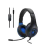 Mic ile PS4 Xbox One PC Gürültü Engelleme Üzeri Kulak 3,5 mm Kablolu Kulaklık için Kulaklık Gaming