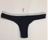 Kvinnor Briefs Bomull Kvinna Pantie Wide-Brimed Letters Printed Underwear Bikini Thong G-String T-Back Panties Briefs Ladies Women T