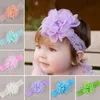 Bébé Fille Élastique Fleur Bandeau Pour Bébés En Caoutchouc Bande De Cheveux Enfants Beaux Enfants Chapeaux Maigre Extensible 100 Pcs Pcs Mix En Gros