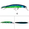 Marca Floating Minnow Wobbler Swimbaits Señuelo de pesca de agua salada 11.5CM-11.5G 15CM-24.5G Swing Buceo Bass cebo