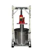 Hot 12l Commercial Fruit Juice Cold Press Juicing Machine Rostfritt stål Manual Grape Pulp Juicer Machine