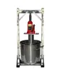 HOT 12L Commercial Fruit Juice Cold Press Juicing Machine Stainless Steel Manual Grape Pulp Juicer Machine