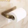 Livraison gratuite, finition en laiton Antique porte-papier hygiénique en laiton massif accessoires de salle de bain porte-rouleau de papier hygiénique YT-10492