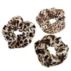 Leopardo stampato floreale Moda creativa signora Fascia per capelli Scrunchie Elastici per capelli Cravatte Accessori per capelli in corda3213733