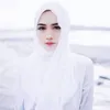 Women plain bubble chiffon scarf hijab wrap solid color shawls headband muslim hijabs scarves/scarf 47 colors 2020 new