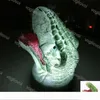 ハロウィーンの装飾3Dカラフルな恐竜の夜のライトパティットライトライブリェーブルの大きな口恐竜LEDおもちゃの寝室の装飾テーブルランプの少年DHL
