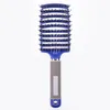 Professional Women Hair Scalp Comb Anti-Static Straight Curly Hair Styling Brush Salon Scalp Massage Comb With Bristles