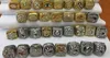 55 stks 1966 tot 2020 American Football Team Champions Championship Ring Set met Houten Display Box Souvenir Mannen Fan Gift Groothandel 2023