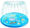 170 centimetri Sprinkler Mat Manichino Gonfiabile Spray Cuscino Giocattolo Per Bambini Gioco Del Bambino Acqua Zerbino Spiaggia Prato Sprinkler Piscina Spray Pad D285