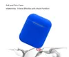 Наушники Чехол для Apple Airpods Силиконовый чехол Soft TPU ультра тонкий Защитная крышка Sleeve Чехол для воздуха стручки наушников случай