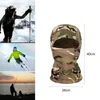 Camouflage Balaclava Full Face Mask for CS Wargame Cycling Hunting Army Bike Helmet Liner Tactical Cap Scarf249u