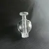 Färgglada glasbubblor Carb Cap för Quartz Banger Oil Dab Rigs DAB Tool Rökning Tillbehör DCC016