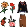 1 ПК красивые вышивающие цветы для женщин Железное железо на перевозке вышивки для одежды для одежды Джинса Джакет
