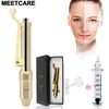 24K GOLD 03 HYALURON PEN مع حاقن قلم Mesotherapy عالي الكثافة لرفع الشفاه المضاد للتجاعيد Meso Gun8187934