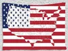 Amerikaanse vlag tapestry strepen VS vlag hippie-wandtapijten 150 * 130 cm polyester wand opknoping muur polyester strand dekking ka7972