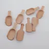 200pcs/lot Mini Wooden Scoops Bath Salt Powder Spoon Bath Shower SPA Tool Bath Salts Candy Laundry Detergent Powder Spoon LX2608