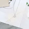 Luxury jewelry fashion designer necklace highgrade diamond skirt necklace 18K gold plated chain length 455CM original box2525236