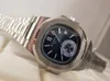 U1工場良質40.5mm Nautilus 5990 / 1a-001 5980 / 1a-014腕時計ステンレス透明機械自動男性腕時計
