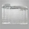 S Shape Crystal Dining Room Modern Chandeliers Ceiling Pendant Lamp Lighting Crystal Chandelier Fixtures Modern Home Decoration