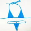 女性セクシーなミニマイクロビキニ水着セット包帯透明なメッシュ水着ビーチサンバスバススーツトップボトムトンストリング26191001