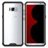 Per Samsung S8 Plus Custodia trasparente morbida in TPU rigida con cover posteriore per PC per Samsung Galaxy NOTE 8