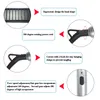 Erkekler Saç Düzleştirici Tarak Fırça Private Label Elektrikli Saç Fırçası Düzleştirici Sakal Anti-haşlanma Man Taşınabilir Düzleştirici