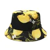 insかわいいリバーシブルブラックホワイト牛プリントパターンバケツ帽子男性女性夏の釣り帽子2サイドフィッシャーマンキャップトラベルパナマ