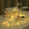 Vente en gros de 1,5 m 10pcs Tree House Style Fée Fairy Light LED String Garlande de mariage Décorations de Noël pour la maison