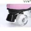Pink Roller Skates 4 Wheel Skates For Girls Base Wheels Pu Shoes Wheels Shipping Blue Skating Rollers Double Row Roller