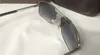 Nuevas gafas de sol clásicas de moda, gafas de sol de actitud, montura dorada, montura cuadrada de metal, estilo vintage, modelo clásico para exteriores 0256174B